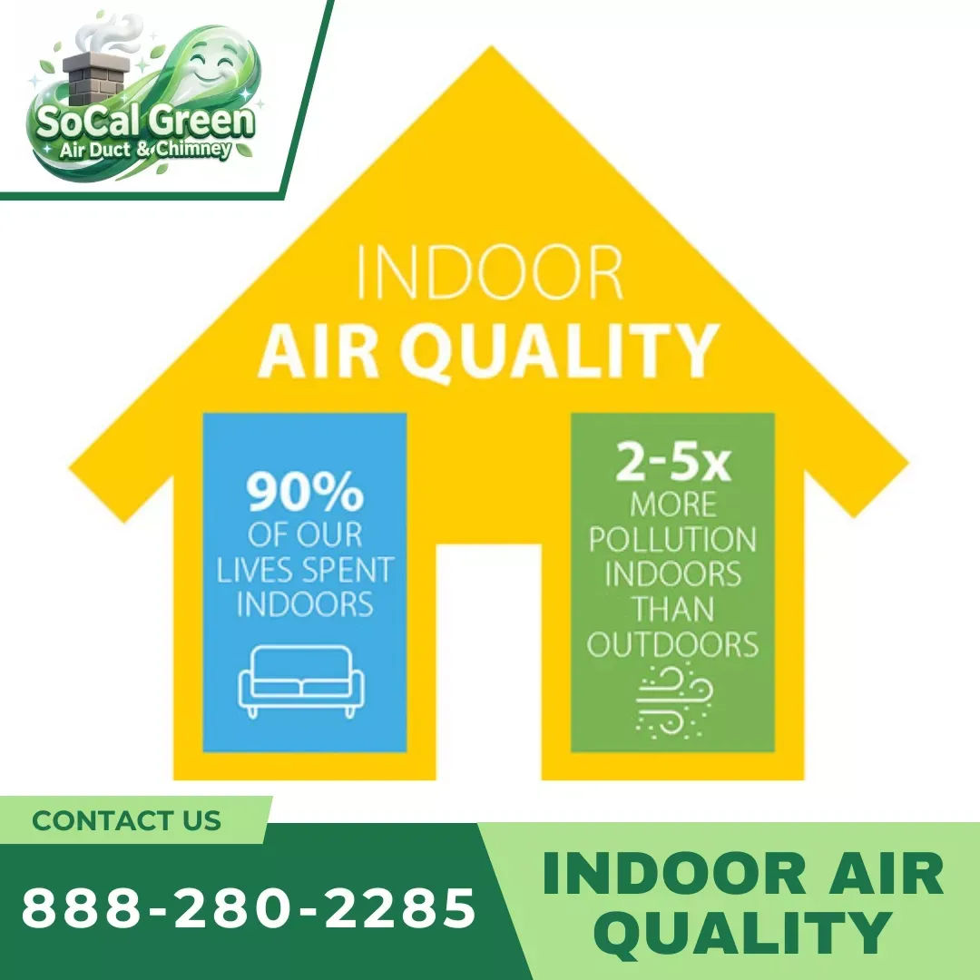 SoCal Green Air & Chimney service vans